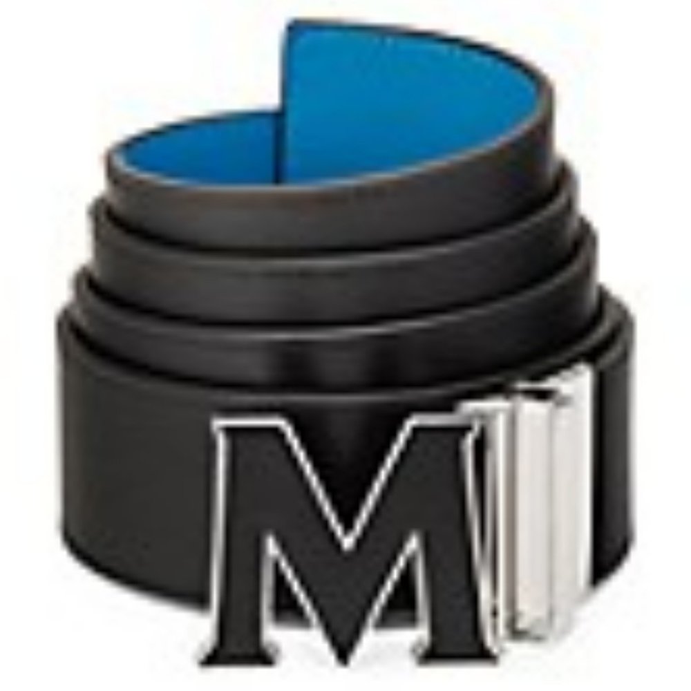 MCM Claus Cut-To-Size Leather Inlay M Reversible Belt